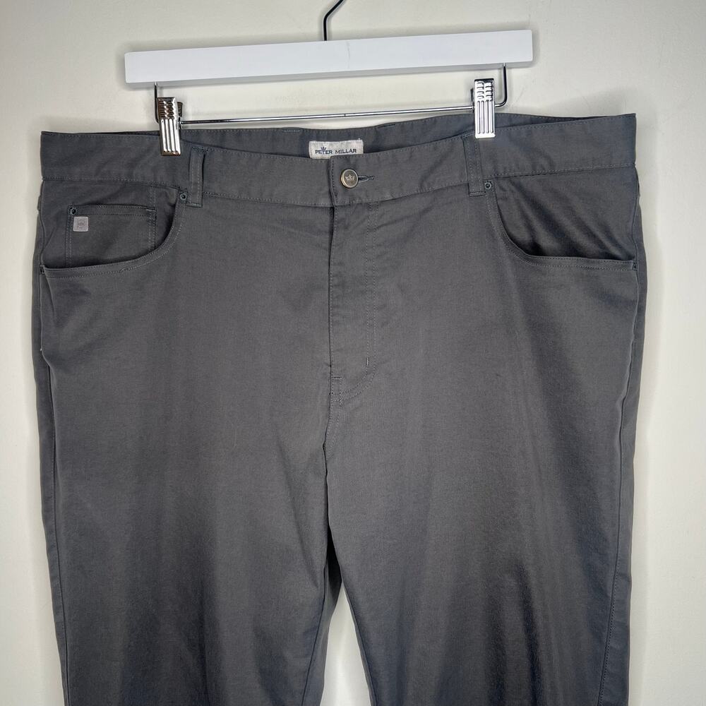 Peter Millar Dark Grey Performance Pants Size 40/… - image 5